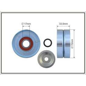 Compre Rolo tensor, correia trapezoidal estriada da CAFFARO 500026 a um preço baixo por 20,56 €