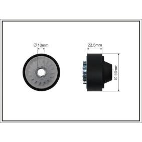 Compre Rolo tensor, correia trapezoidal estriada de CAFFARO online para Transit Mk4 Camião de plataforma/Chassis (VE83) a preços moderados