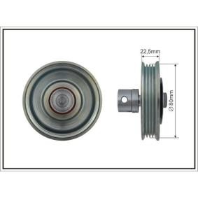 Compre Rolo tensor, correia trapezoidal estriada de CAFFARO online para ALMERA I Hatchback (N15) a preços moderados