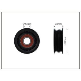 Compre Rolo tensor, correia trapezoidal estriada de CAFFARO online para Kuga Mk2 (DM2) a preços moderados