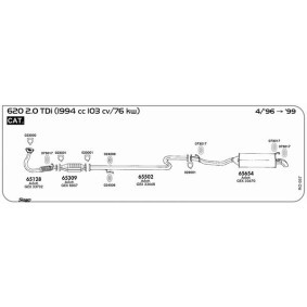 Achetez des Silencieux arrière SIGAM 50618 à prix pour 75,31 €