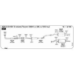 Achetez des Silencieux arrière SIGAM 50694 à prix pour 89,30 €