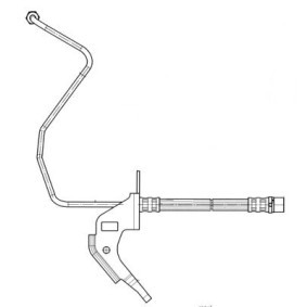 Acquista Tubo freno da CEF 512328 a buon mercato per soli 30,81 €