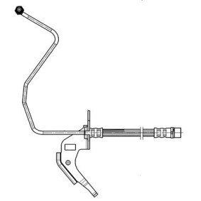 Acquista Tubo freno da CEF 512329 a buon mercato per soli 30,84 €