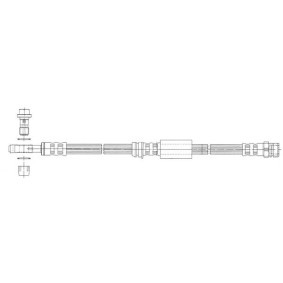 Acquista Tubo freno da CEF 512557 a buon mercato per soli 28,86 €