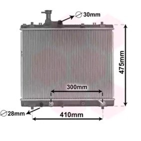 Kjøp Radiator, motorkjøling av VAN WEZEL 52002701 til den lave prisen 2466,41 NOK