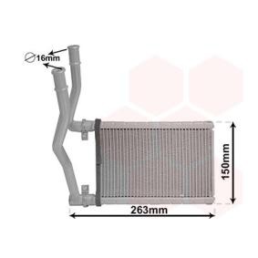 Acquista Scambiatore calore per riscaldamento abitacolo da VAN WEZEL 52006146 a buon mercato per soli 76,83 €