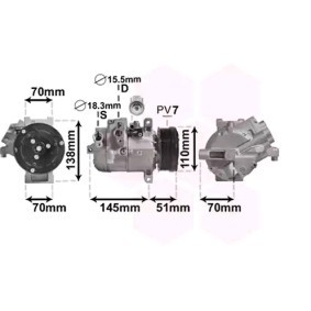 Acquista Compressore aria condizionata da VAN WEZEL 5200K140 a buon mercato per soli 703,88 €