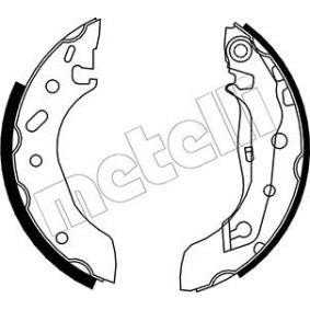 Bremsbackensatz 53-0128 von METELLI günstig für 22,00 € online kaufen