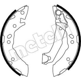 Acquista Kit ganasce freni da METELLI 53-0168 a buon mercato per soli 29,95 €