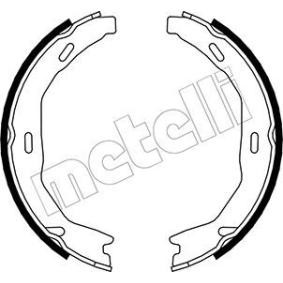 Bremsbackensatz, Feststellbremse 53-0245 von METELLI günstig für 45,14 € online kaufen
