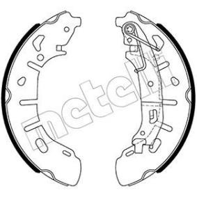 Achetez des Jeu de mâchoires de frein METELLI 53-0487 à prix pour 69,40 €