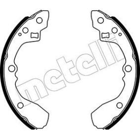 Bremsbackensatz 53-0506 von METELLI günstig für 42,17 € online kaufen