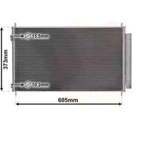 Köp Kondensor, klimatanläggning av VAN WEZEL 53005708 till det låga priset 2522,29 kr
