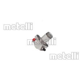 Acquista Cilindro secondario, frizione da METELLI 54-0095 a buon mercato per soli 27,97 €