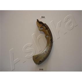 Compre Jogo de maxilas de travão da ASHIKA 55-03-316 a um preço baixo por 21,91 €