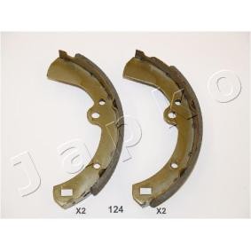 Bremsbackensatz 55124 von JAPKO günstig für 25,52 € online kaufen