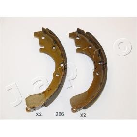 Comprar Juego de zapatas de frenos de JAPKO 55206 a bajo precio de 23,81 €