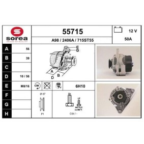 Lichtmaschine 55715 für 106 I (1A, 1C) für 97,77 CHF