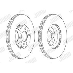 Acquista Disco freno da JURID 562994JC a buon mercato per soli 70,92 €