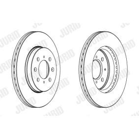 Bremsscheibe 563065JC von JURID günstig für 37,23 € online kaufen