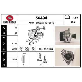 Köp Generator av EAI 56494 till det låga priset 1578,28 kr