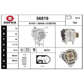 Köp Generator av EAI 56819 till det låga priset 1594,78 kr