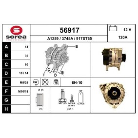 Köp Generator av EAI 56917 till det låga priset 2768,88 kr