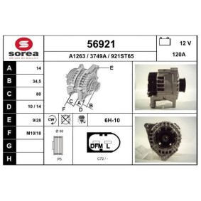 Köp Generator av EAI 56921 till det låga priset 2648,95 kr