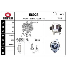 Köp Generator av EAI 56923 till det låga priset 2094,49 kr