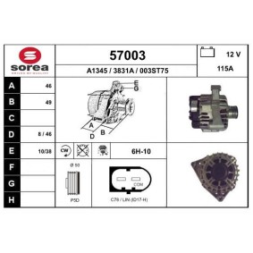 Köp Generator av EAI 57003 till det låga priset 3127,39 kr