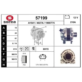 Lichtmaschine von EAI 57199