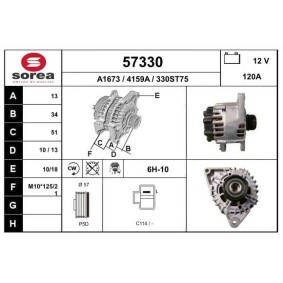 Køb Generator af EAI 57330 til den lave pris 2256,74 DKK