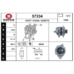 Köp Generator av EAI 57334 till det låga priset 3348,06 kr