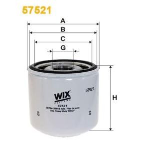 Osta Öljynsuodatin WIX FILTERS:llä 57521 edullisesti hintaan 31,50 €