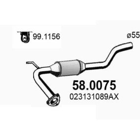 Acquista Catalizzatore da ASSO 58.0075 a buon mercato per soli 264,90 €