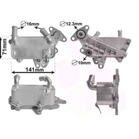 Ölkühler, Automatikgetriebe 58013705