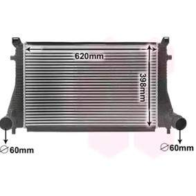 Köp Intercooler av VAN WEZEL 58014702 till det låga priset 2478,32 kr