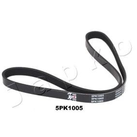 Acquista Cinghia servizi da JAPKO 5PK1005 a buon mercato per soli 8,99 €