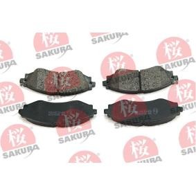 Osta Jarrupalat, levyjarru SAKURA:llä 600-00-8390 edullisesti hintaan 28,61 €