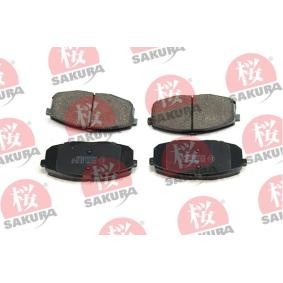 Acquista Kit pastiglie freni da SAKURA 600-03-8860 a buon mercato per soli 23,94 €