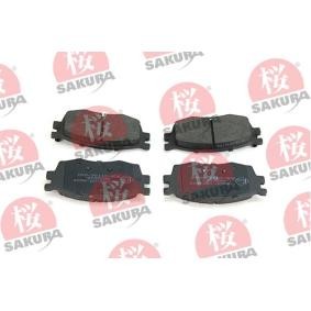 Köp Bromsbelägg av SAKURA 600-05-4603 till det låga priset 241,06 kr