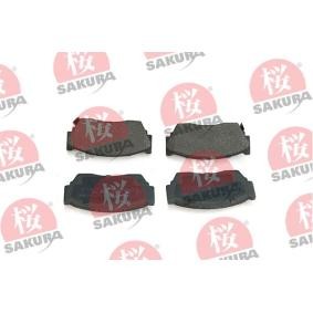 Acquista Kit pastiglie freni da SAKURA 600-10-4060 a buon mercato per soli 13,62 €