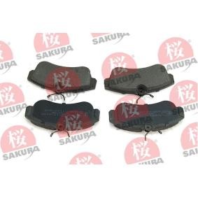 Acquista Kit pastiglie freni da SAKURA 600-10-4100 a buon mercato per soli 23,88 €
