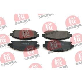 Acquista Kit pastiglie freni da SAKURA 600-10-4173 a buon mercato per soli 25,39 €