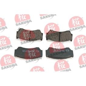 Acquista Kit pastiglie freni da SAKURA 600-10-4185 a buon mercato per soli 14,51 €