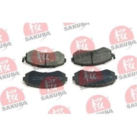 Acquista Kit pastiglie freni da SAKURA 600-10-4190 a buon mercato per soli 15,29 €