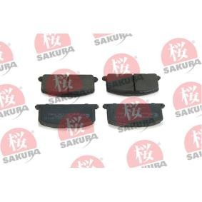 Acquista Kit pastiglie freni da SAKURA 600-20-3710 a buon mercato per soli 13,65 €