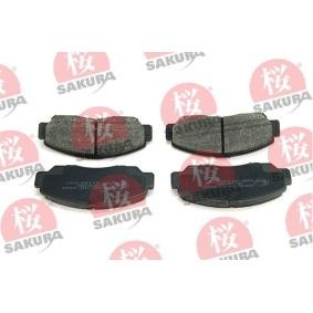 Acquista Kit pastiglie freni da SAKURA 600-40-6682 a buon mercato per soli 19,45 €
