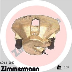 Kjøp Bremsecaliper av ZIMMERMANN 600.1.10010 til den lave prisen 1100,48 NOK